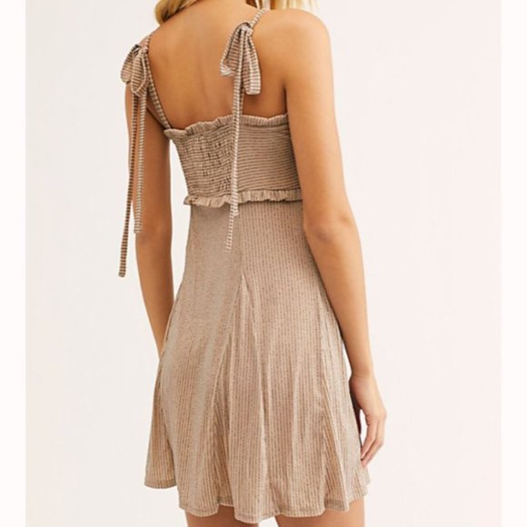 Free People Shine Like This Mini Dress - 0 - NEW - Picture 1 of 3